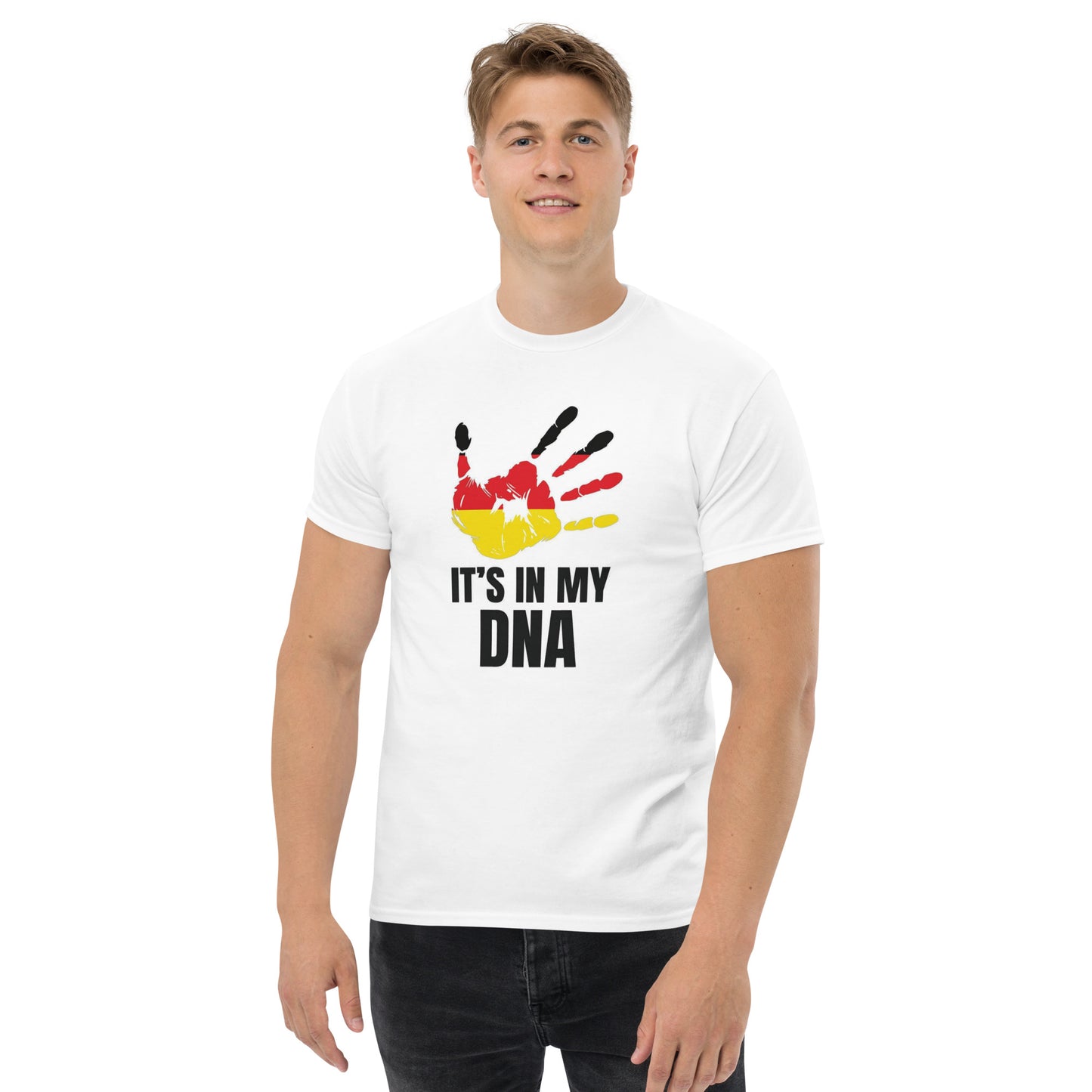 National Pride World Wide Germany #02 "IT'S IN MY DNA" Men's Classic Tee