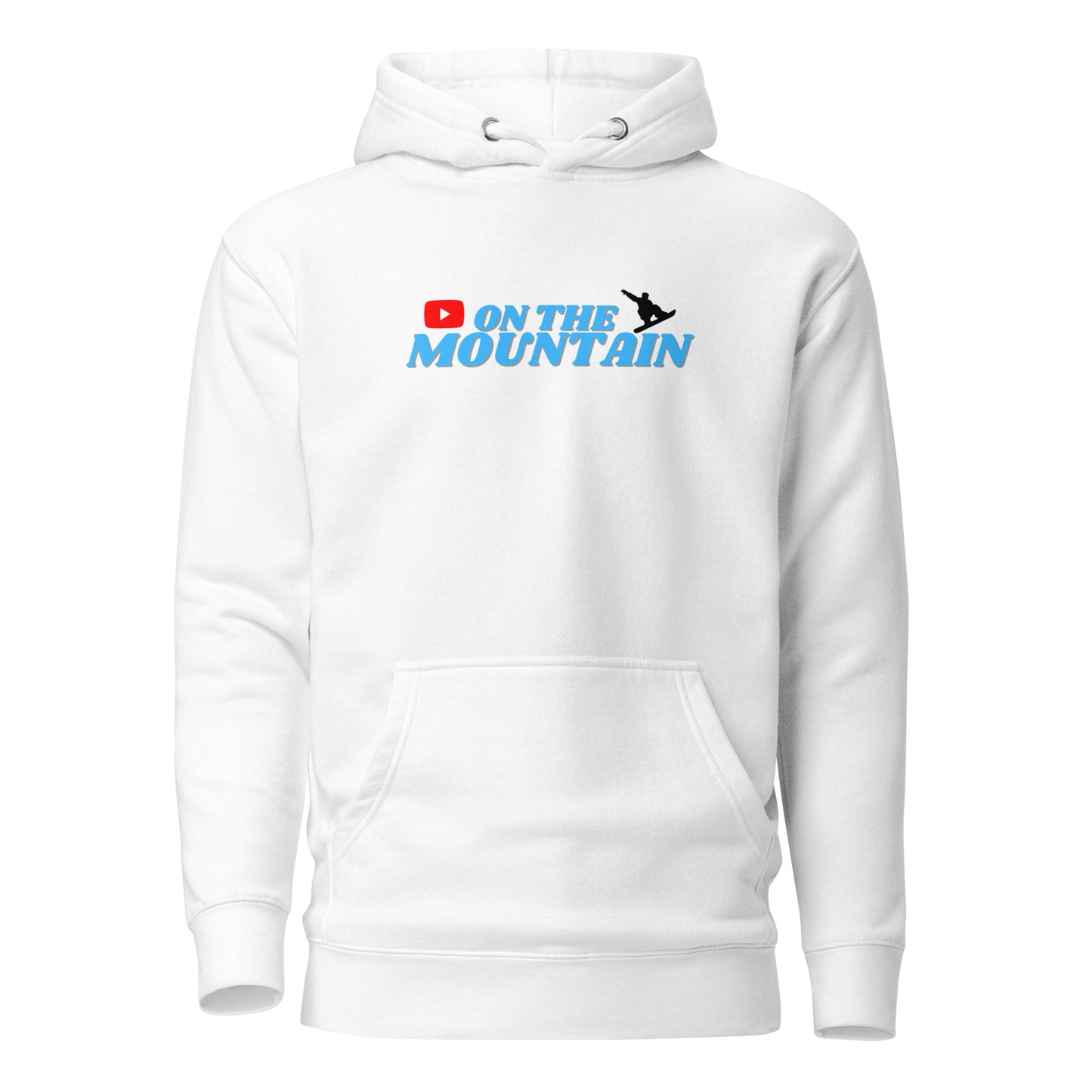 Logo Series OTM #04 "On The Mountain" Unisex Hoodie White