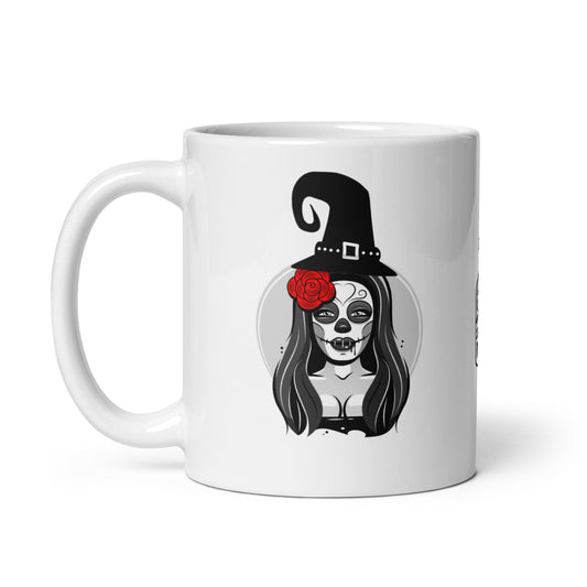 Halloween #21 Alluring Witch Full Wrap Glossy Mug