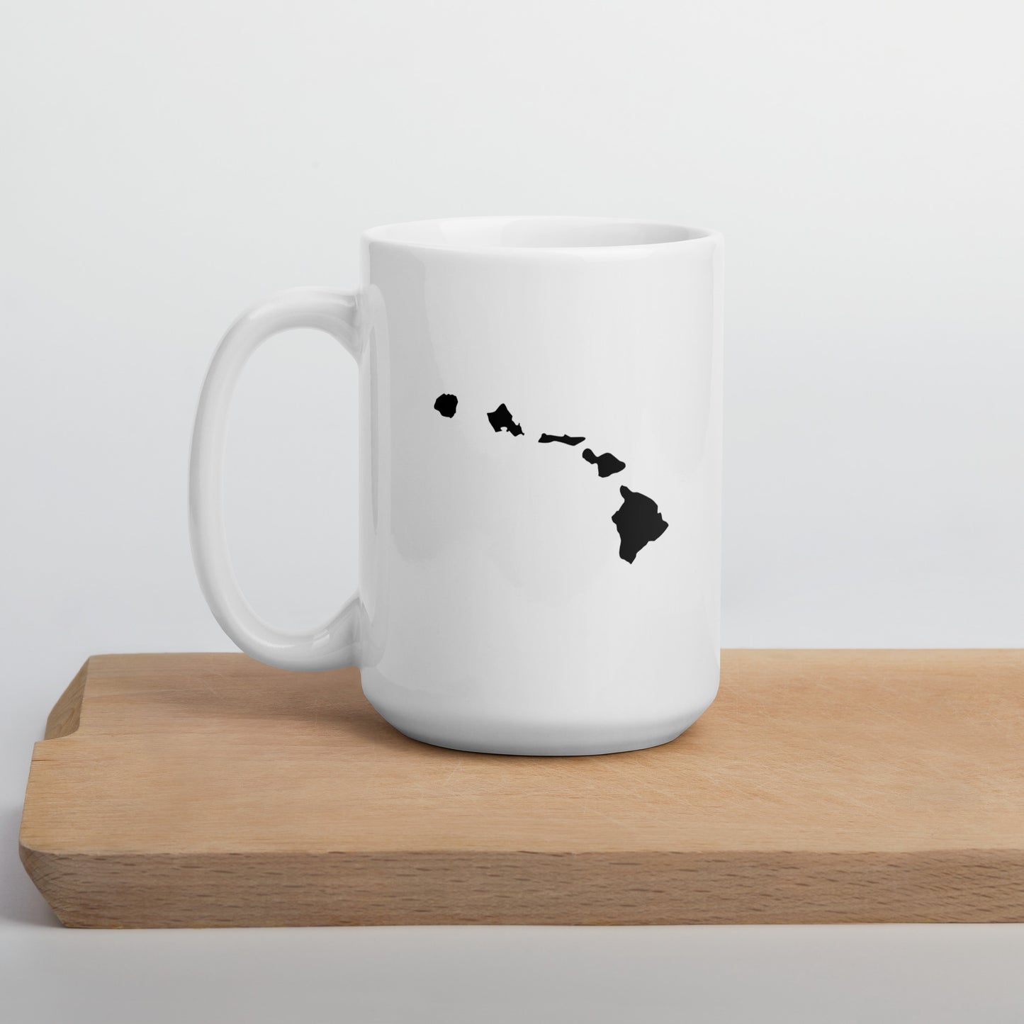 Great Destinations #01 Hawaiian Islands White glossy mug