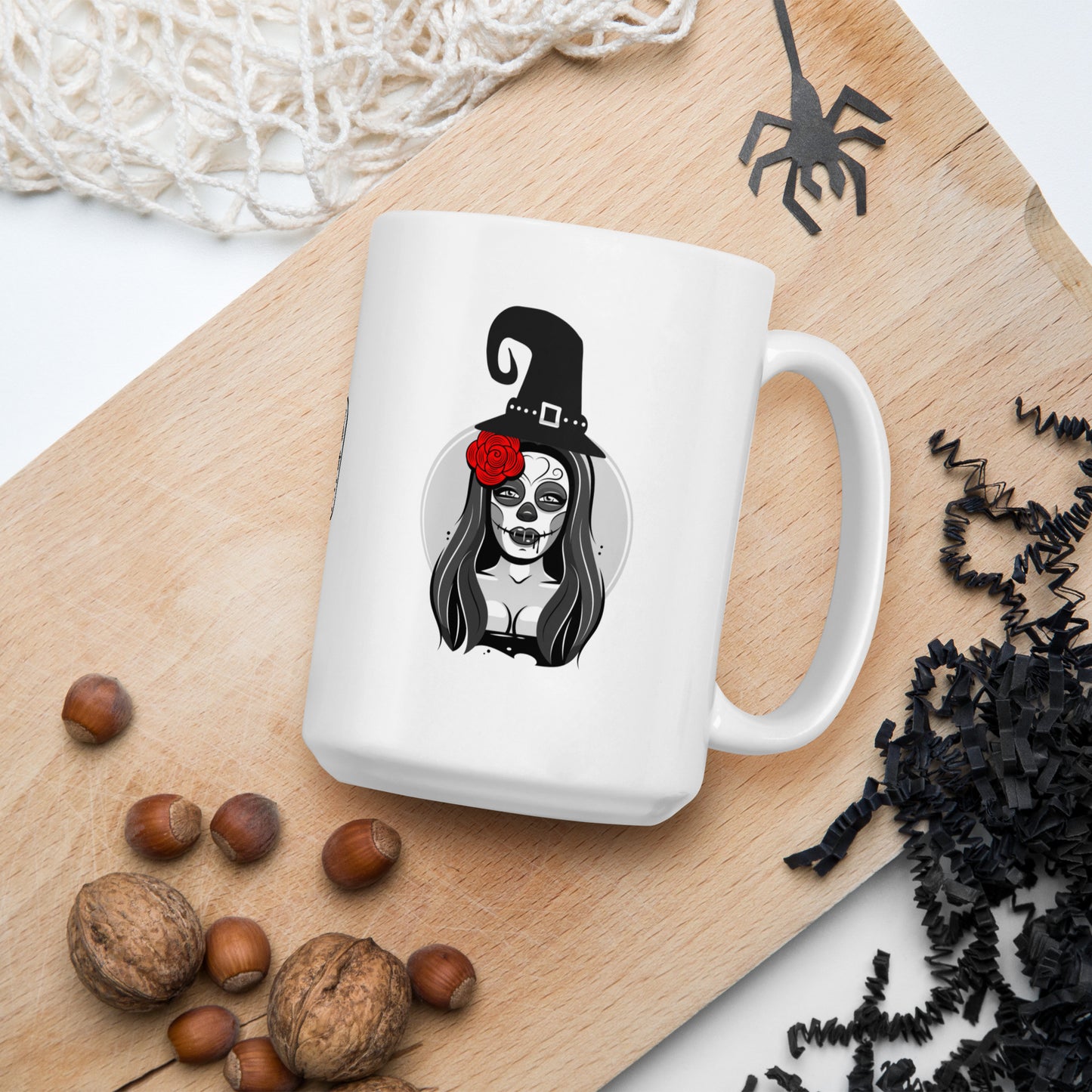 Halloween #21 Alluring Witch Full Wrap Glossy Mug