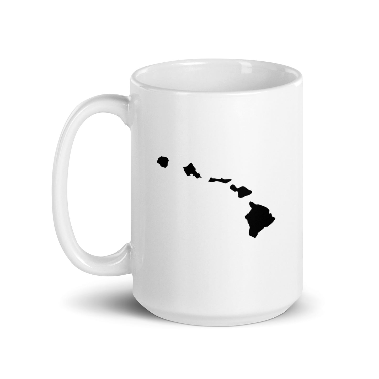 Great Destinations #01 Hawaiian Islands White glossy mug