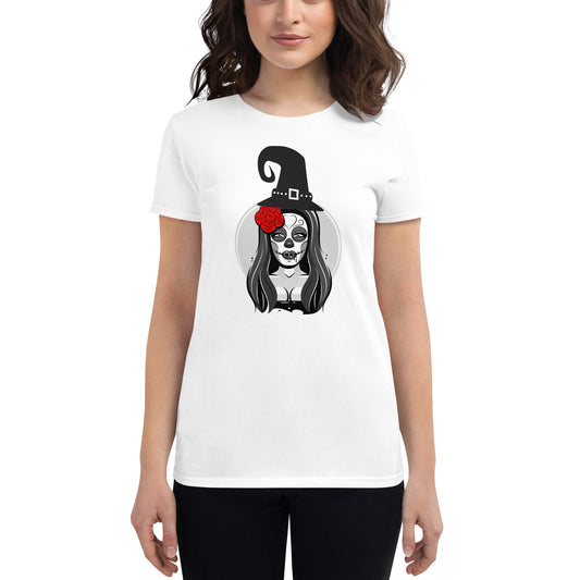 Halloween #21 Alluring Witch Women's Fashion Fit T-Shirt